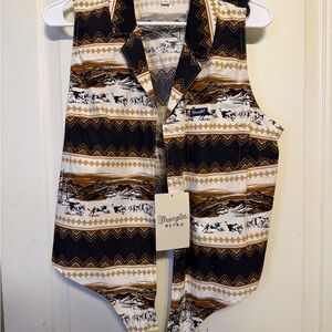 Wrangler Retro Western Patterned Vest